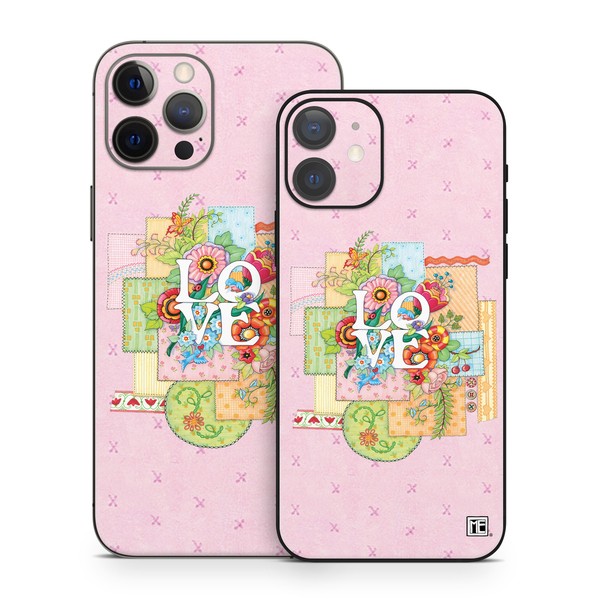 Apple iPhone 12 Skin - Love And Stitches