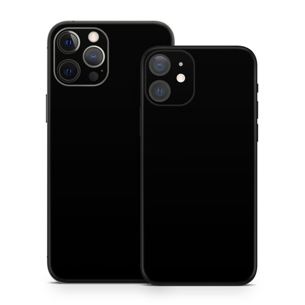 Apple iPhone 12 Skin - Solid State Black