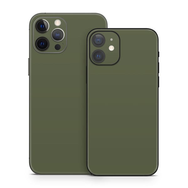 Apple iPhone 12 Skin - Solid State Olive Drab