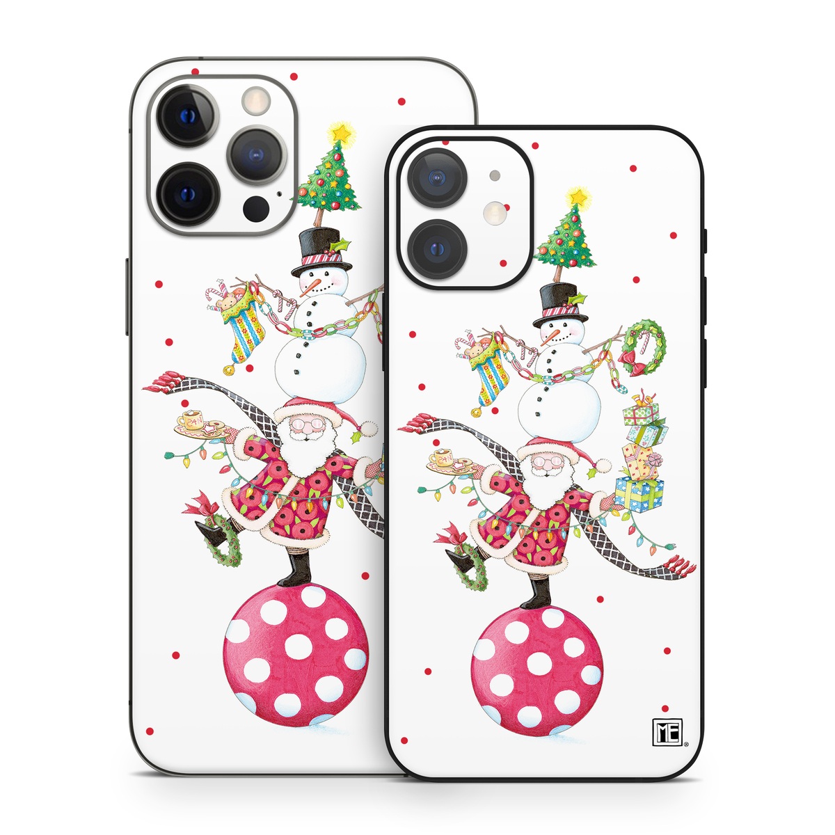 Apple iPhone 12 Skin - Christmas Circus (Image 1)