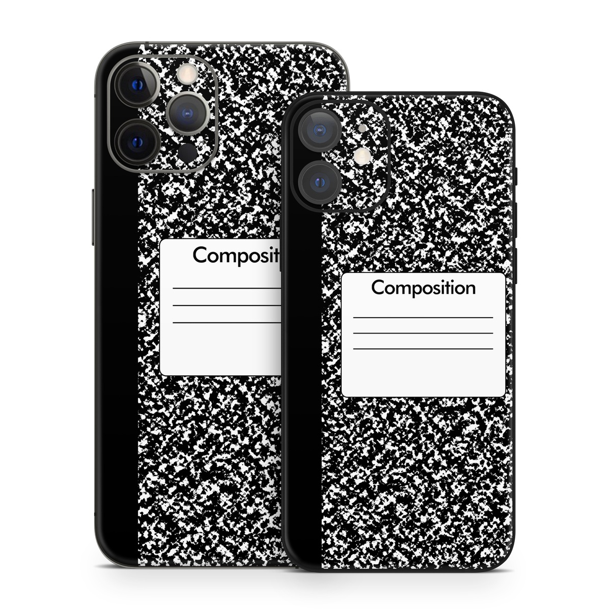 Apple iPhone 12 Skin - Composition Notebook (Image 1)