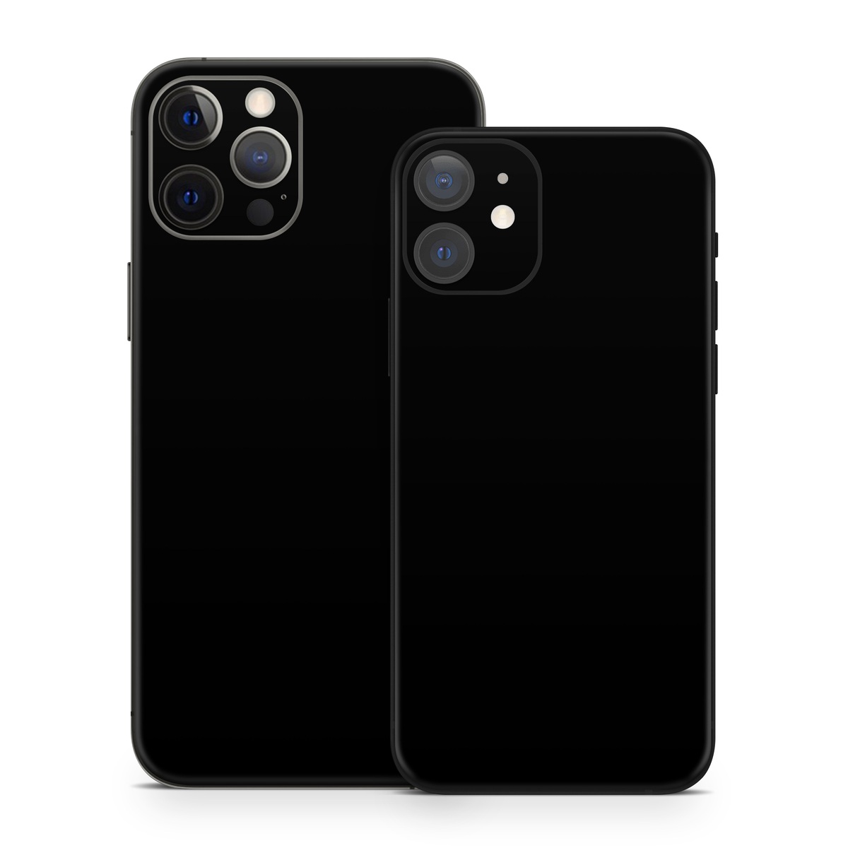 Apple iPhone 12 Skin - Solid State Black (Image 1)