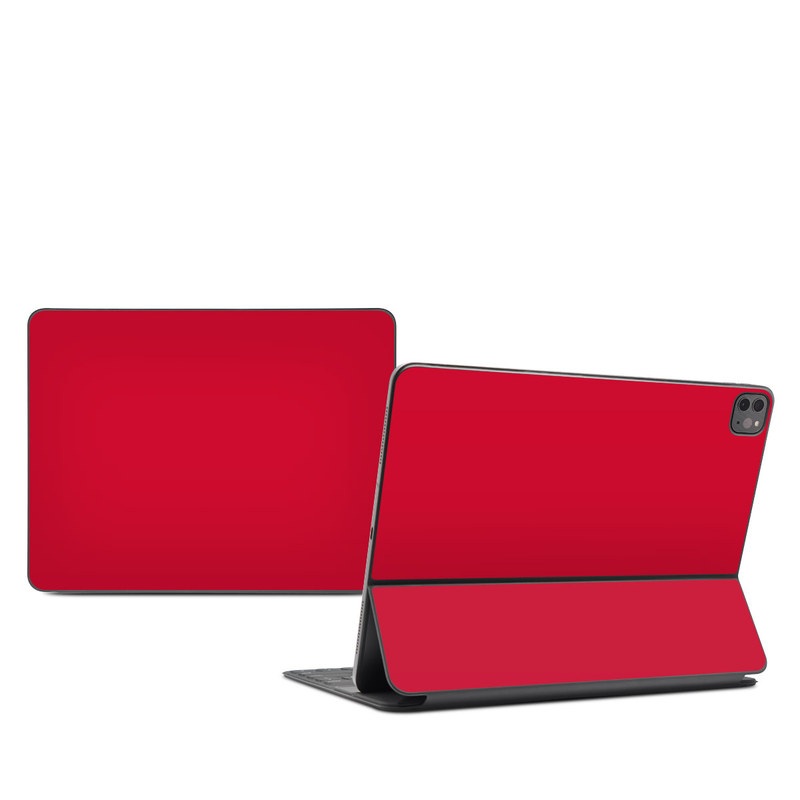 Apple Smart Keyboard Folio (iPad Pro 12.9in, 4th Gen) Skin - Solid State Red (Image 1)
