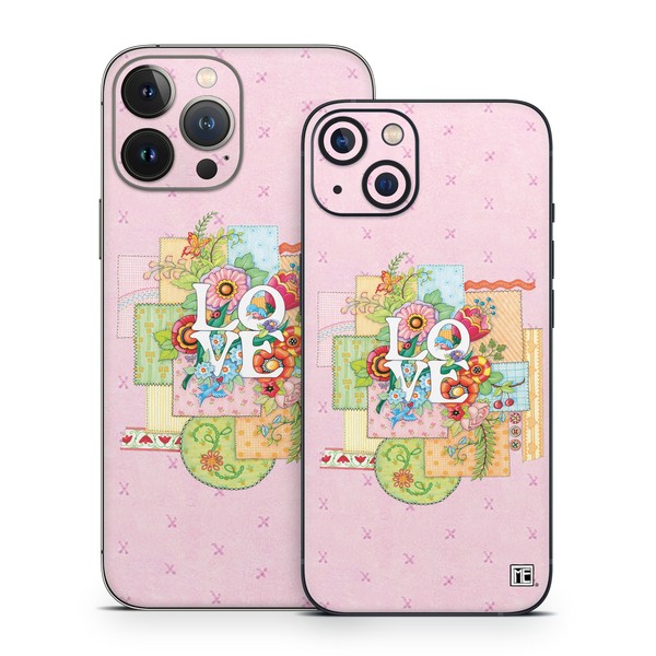Apple iPhone 13 Skin - Love And Stitches