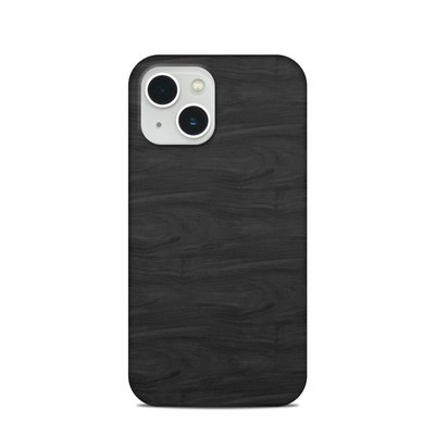Apple iPhone 13 Clip Case - Black Woodgrain