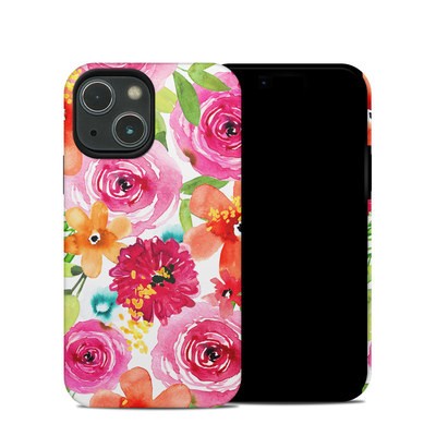 Apple iPhone 13 Mini Hybrid Case - Floral Pop