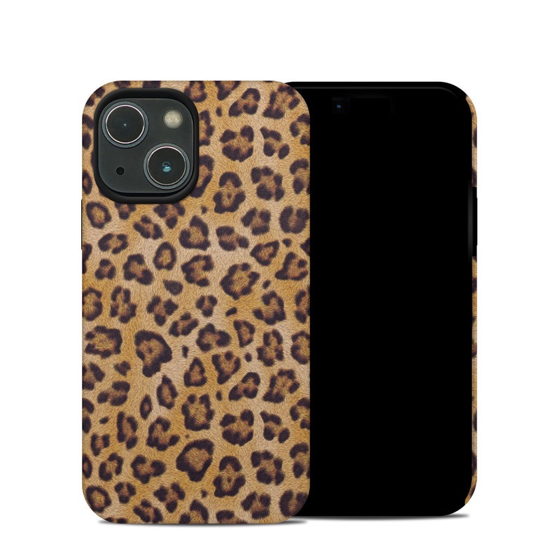 Apple iPhone 13 Mini Hybrid Case - Leopard Spots (Image 1)