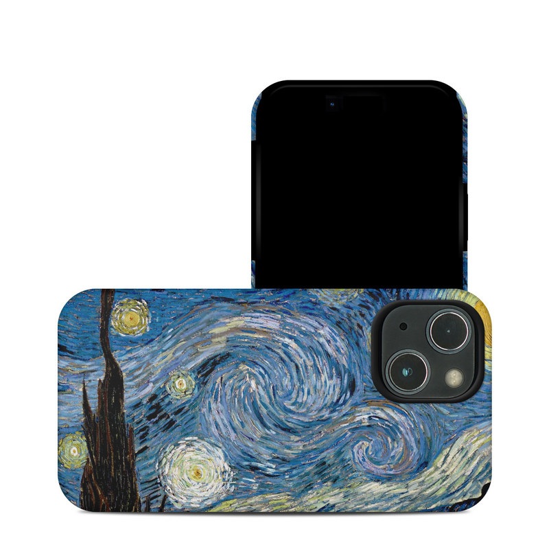 Apple iPhone 13 Mini Hybrid Case - Starry Night (Image 1)