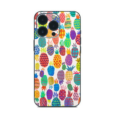 Apple iPhone 13 Pro Skin - Colorful Pineapples