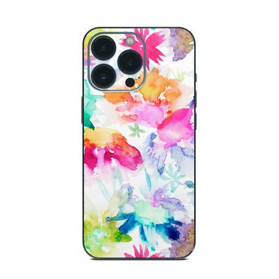 Apple iPhone 13 Pro Skin - Watercolor Spring Memories