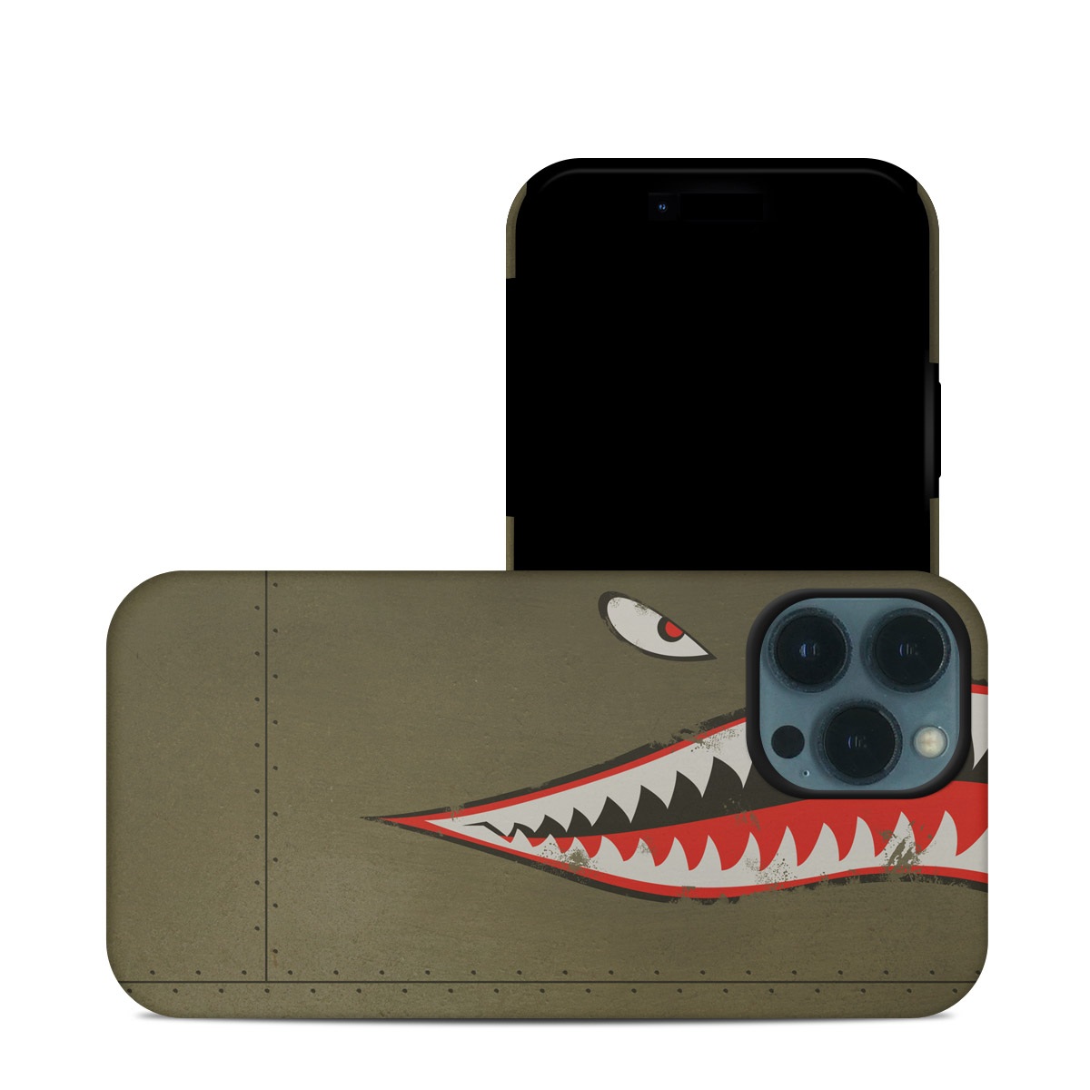 Apple iPhone 13 Pro Hybrid Case - USAF Shark (Image 1)