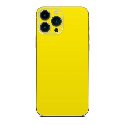 Apple iPhone 13 Pro Max Skin - Solid State Yellow