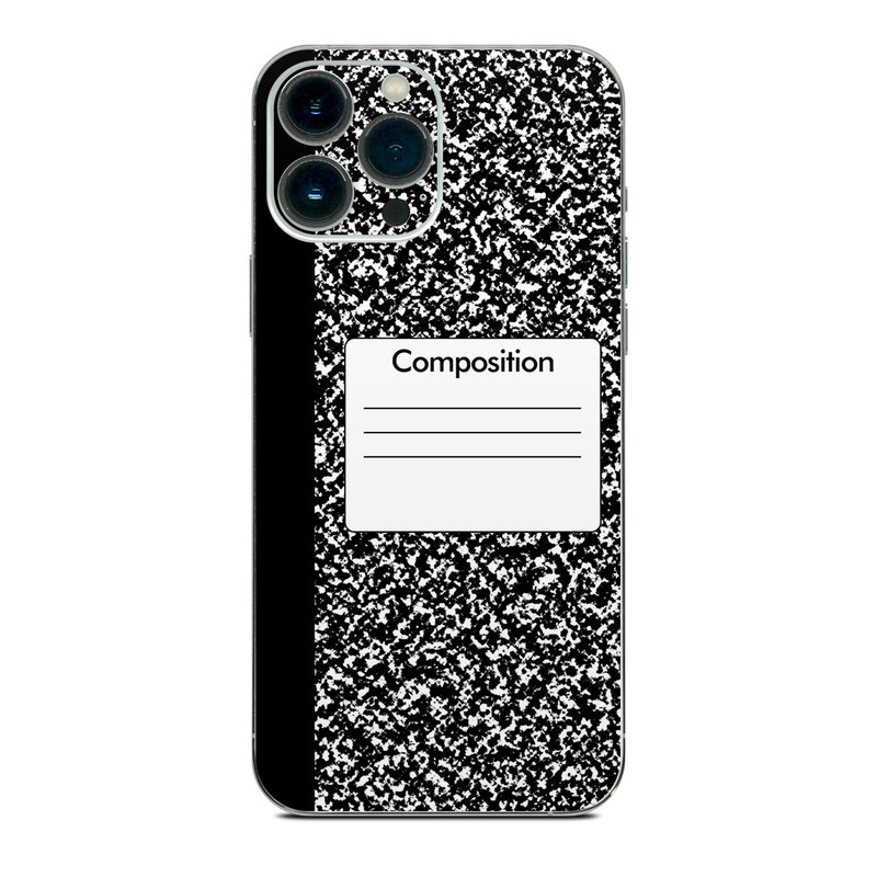 Apple iPhone 13 Pro Max Skin - Composition Notebook (Image 1)