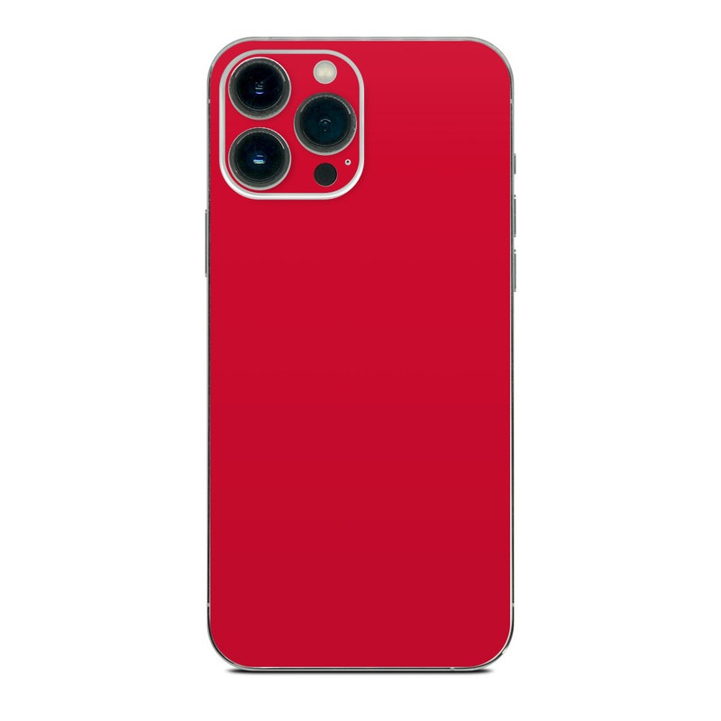 Apple iPhone 13 Pro Max Skin - Solid State Red (Image 1)