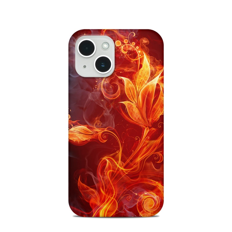 Apple iPhone 14 Clip Case - Flower Of Fire (Image 1)