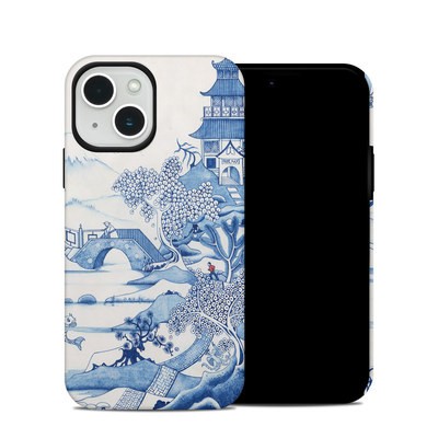 Apple iPhone 14 Hybrid Case - Blue Willow