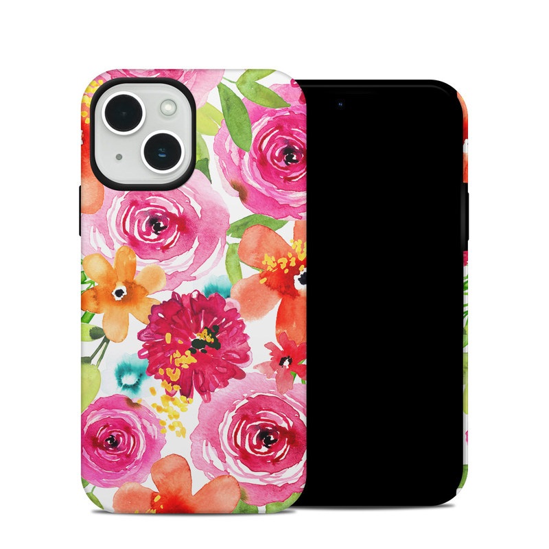 Apple iPhone 14 Hybrid Case - Floral Pop (Image 1)
