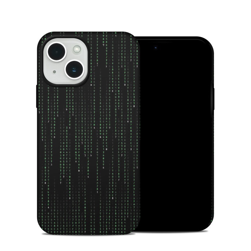 Apple iPhone 14 Hybrid Case - Matrix Style Code (Image 1)