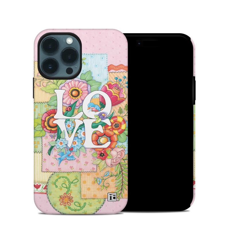 Apple iPhone 14 Pro Hybrid Case - Love And Stitches (Image 1)