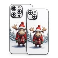 Apple iPhone 15 Skin - Christmas Moose