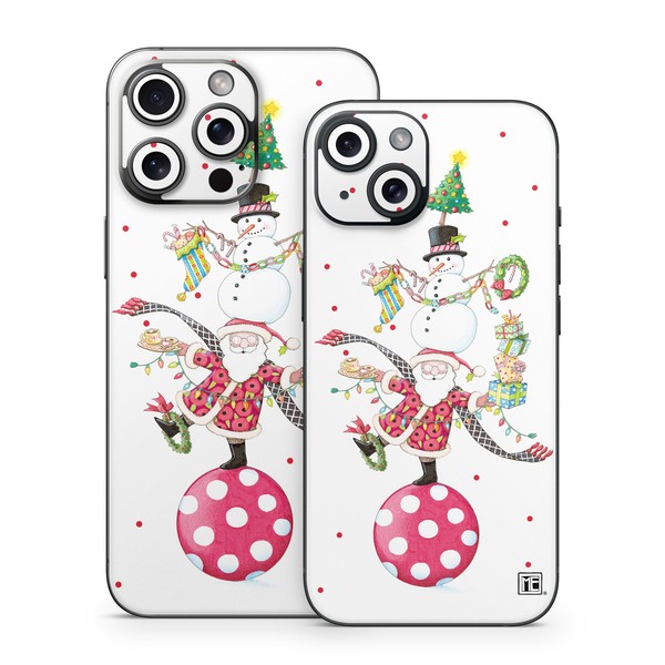 Apple iPhone 15 Skin - Christmas Circus