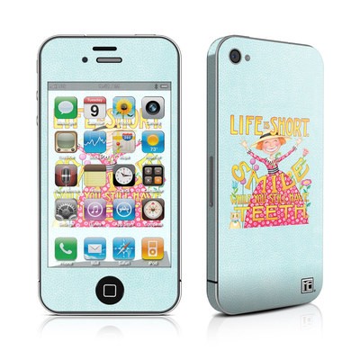 iPhone 4 Skin - Life is Short