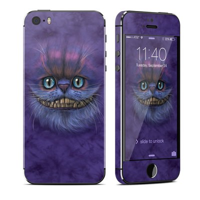 Apple iPhone 5S Skin - Cheshire Grin