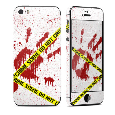 Apple iPhone 5S Skin - Crime Scene Revisited