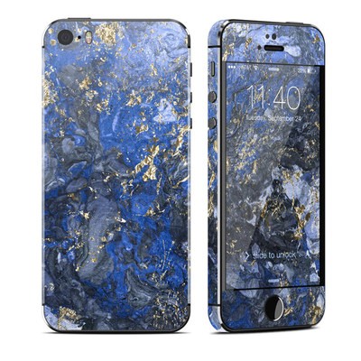 Apple iPhone 5S Skin - Gilded Ocean Marble
