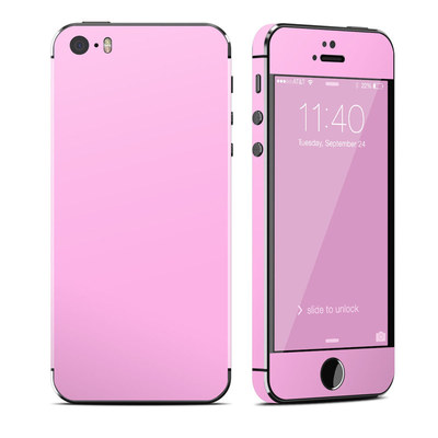 Apple iPhone 5S Skin - Solid State Pink