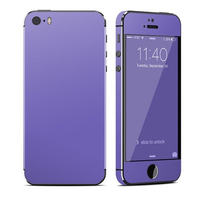 Apple iPhone 5S Skin - Solid State Purple