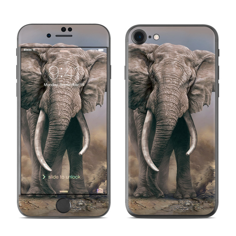 Apple iPhone 7 Skin - African Elephant (Image 1)