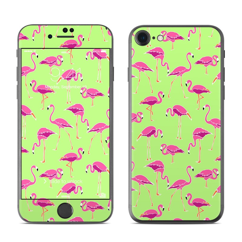 Apple iPhone 7 Skin - Flamingo Day (Image 1)