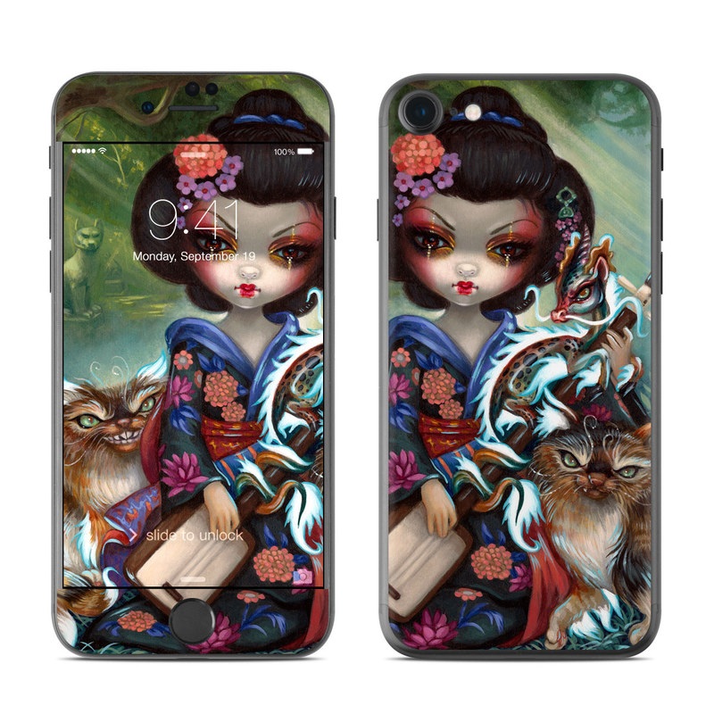 Apple iPhone 7 Skin - Kirin and Bakeneko (Image 1)