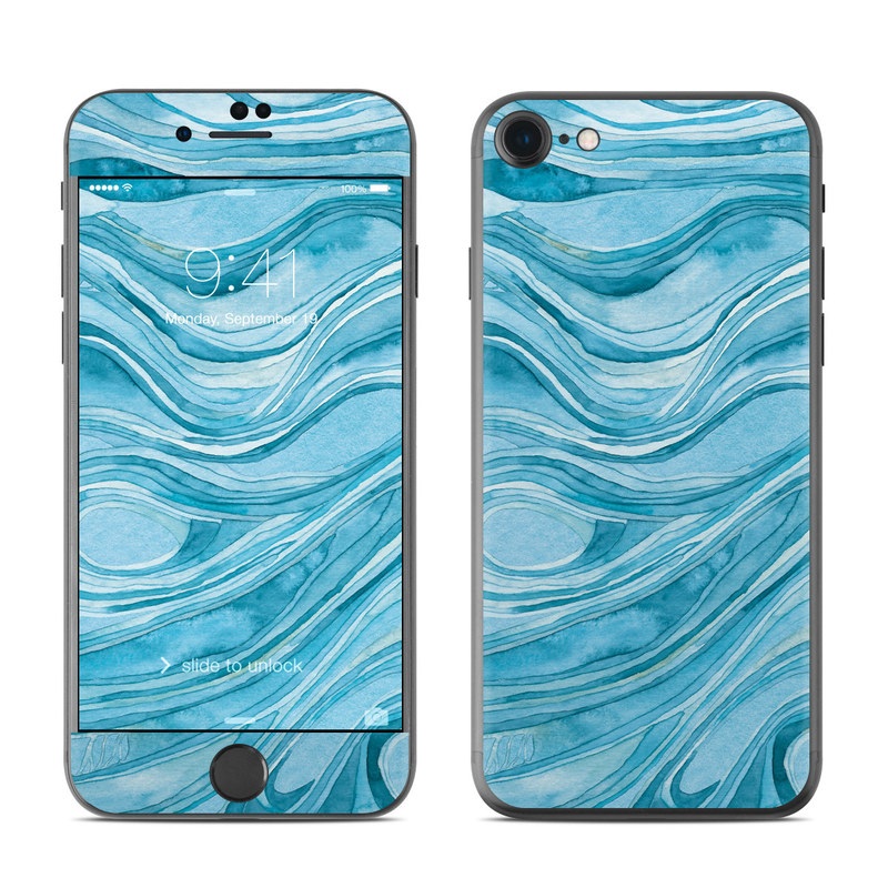 Apple iPhone 7 Skin - Ocean Blue (Image 1)