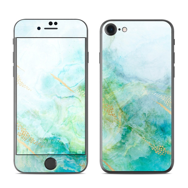 Apple iPhone 7 Skin - Winter Marble (Image 1)