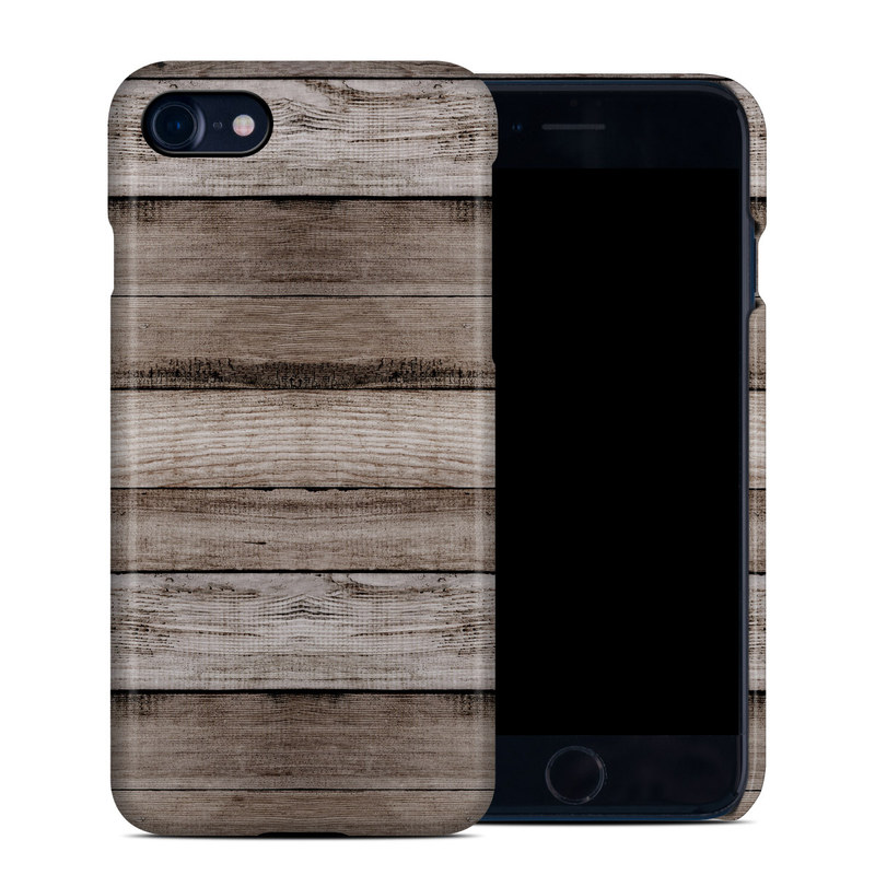 Apple iPhone 7 Clip Case - Barn Wood (Image 1)