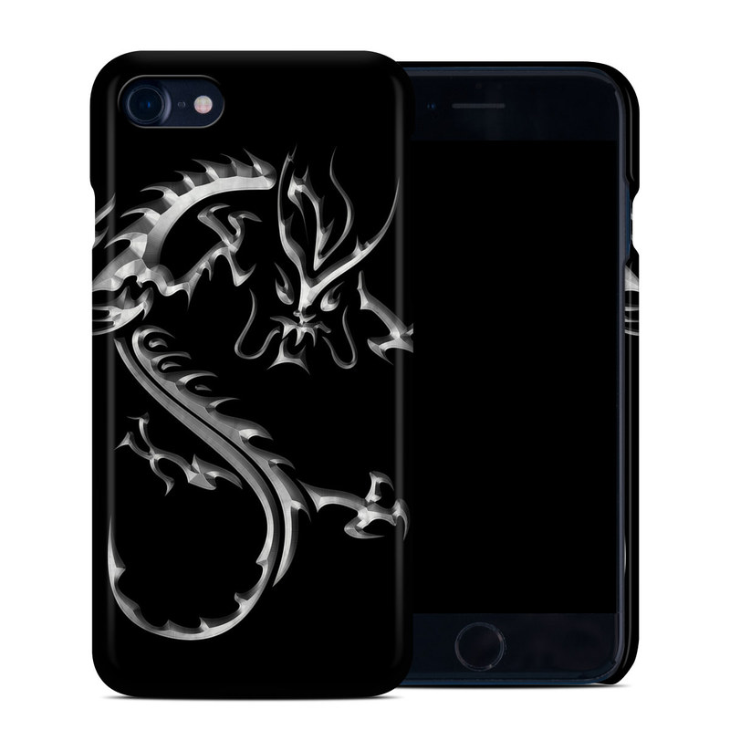 Apple iPhone 7 Clip Case - Chrome Dragon (Image 1)