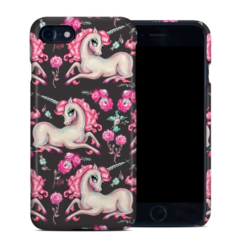 Apple iPhone 7 Clip Case - Unicorns and Roses (Image 1)