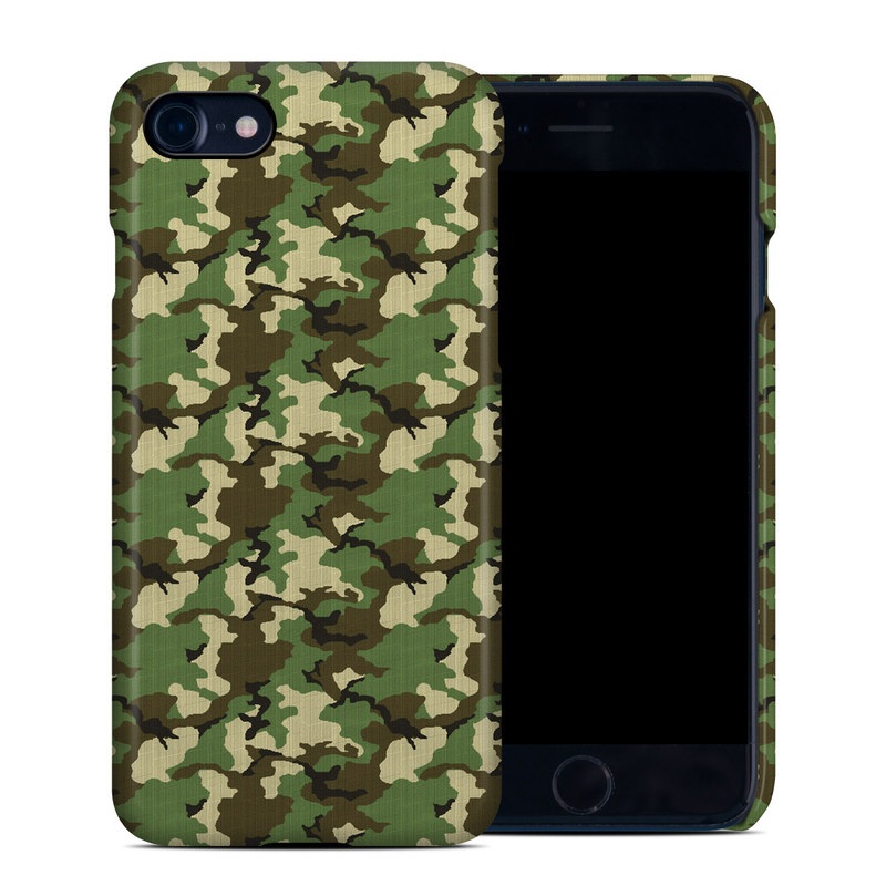 Apple iPhone 7 Clip Case - Woodland Camo (Image 1)