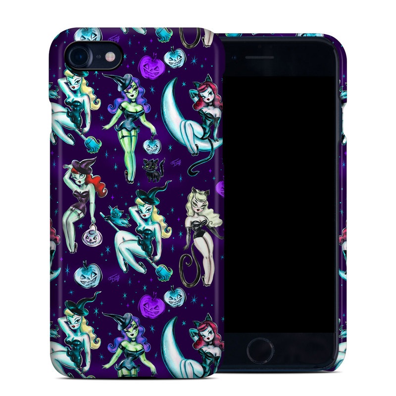 Apple iPhone 7 Clip Case - Witches and Black Cats (Image 1)