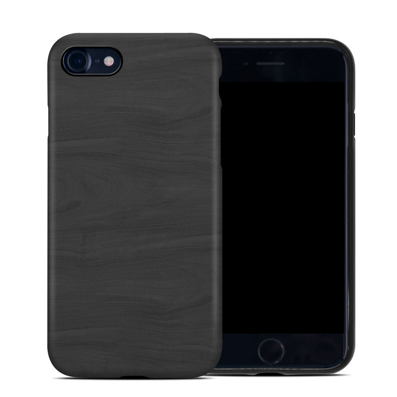 Apple iPhone 7 Hybrid Case - Black Woodgrain (Image 1)