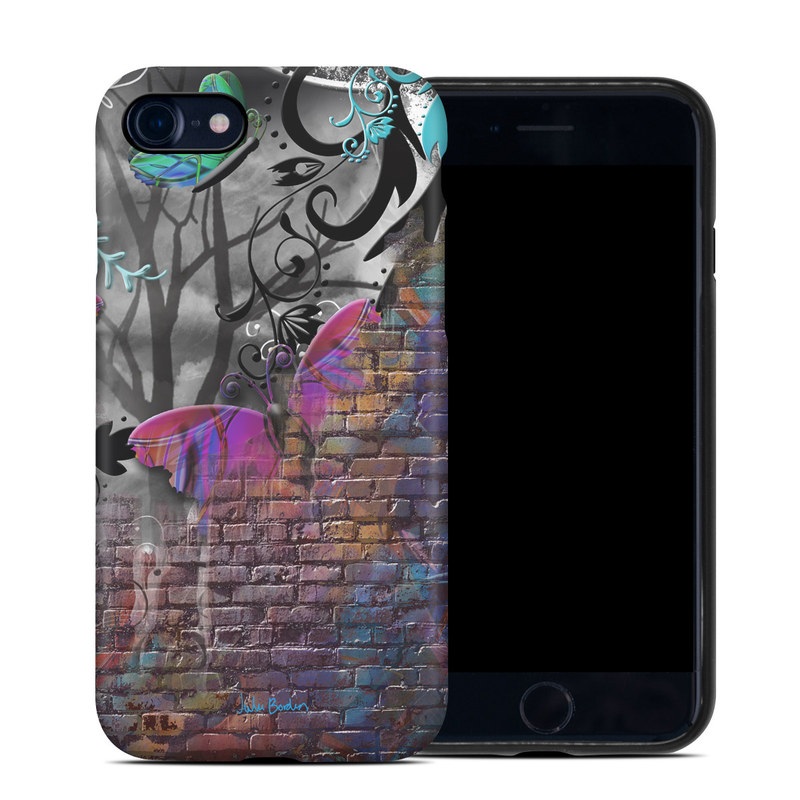 Apple iPhone 7 Hybrid Case - Butterfly Wall (Image 1)