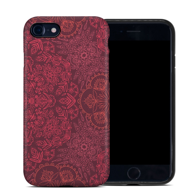 Apple iPhone 7 Hybrid Case - Floral Vortex (Image 1)