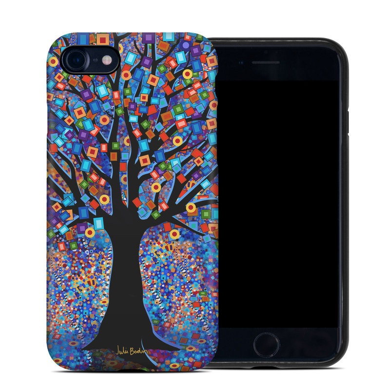 Apple iPhone 7 Hybrid Case - Tree Carnival (Image 1)