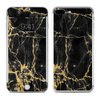 Apple iPhone 7 Plus Skin - Black Gold Marble