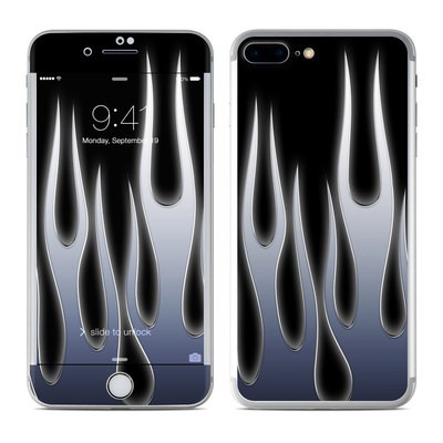 Apple iPhone 7 Plus Skin - Metal Flames