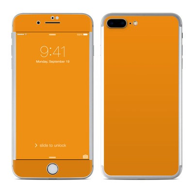 Apple iPhone 7 Plus Skin - Solid State Orange