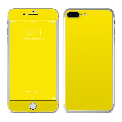 Apple iPhone 7 Plus Skin - Solid State Yellow