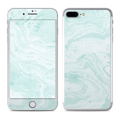 Apple iPhone 7 Plus Skin - Winter Green Marble